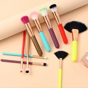 Kabuki Multicolor 10 pieces Brush set