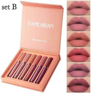 HANDAIYAN Long Lasting Waterproof Liquid Lip Gloss -Set B